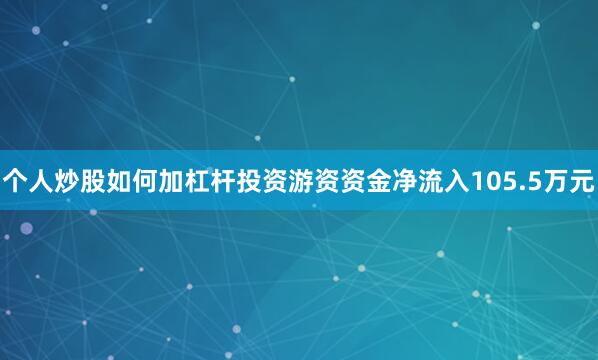 个人炒股如何加杠杆投资游资资金净流入105.5万元