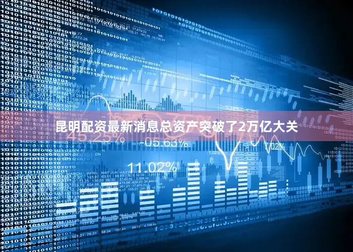 昆明配资最新消息总资产突破了2万亿大关