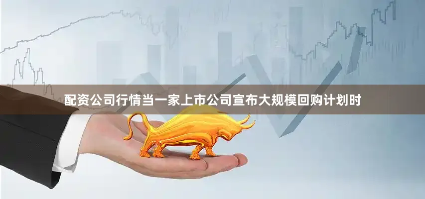 配资公司行情当一家上市公司宣布大规模回购计划时